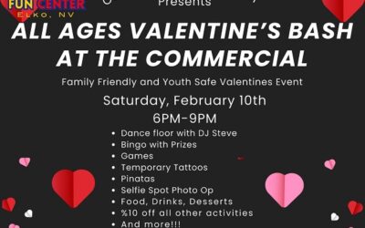 All Ages Valentine’s Bash at The Commercial! 