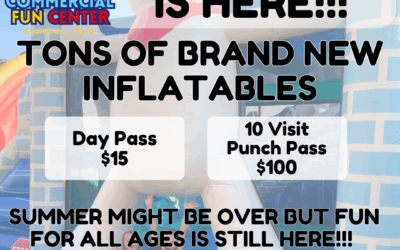 The Bounce Park is Back—Bigger & Bouncier for Fall!