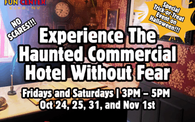 By popular request… the Haunted Commercial Hotel is opening its doors for Lights-On Tours!
