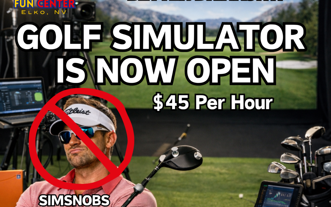🏌️‍♂️🍺 THE GOLF SIM IS BACK 🍺🏌️‍♂️