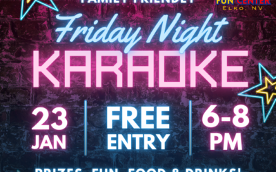 ELKO — Friday Night Karaoke at The Commercial Fun Center!
