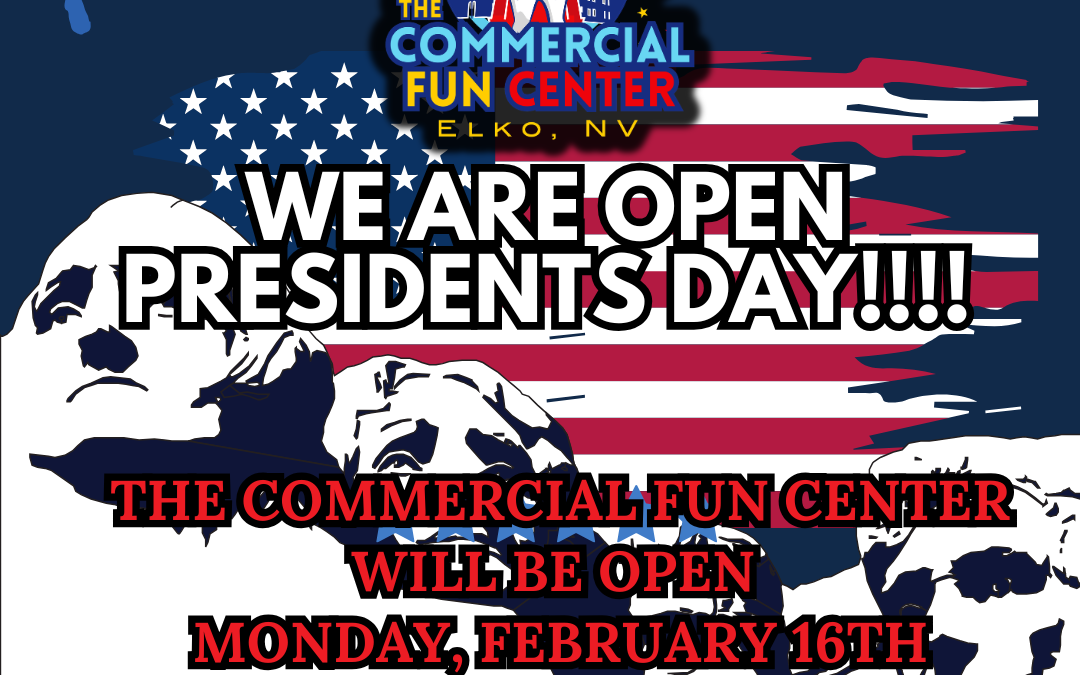 We are Open February 16th!!!!