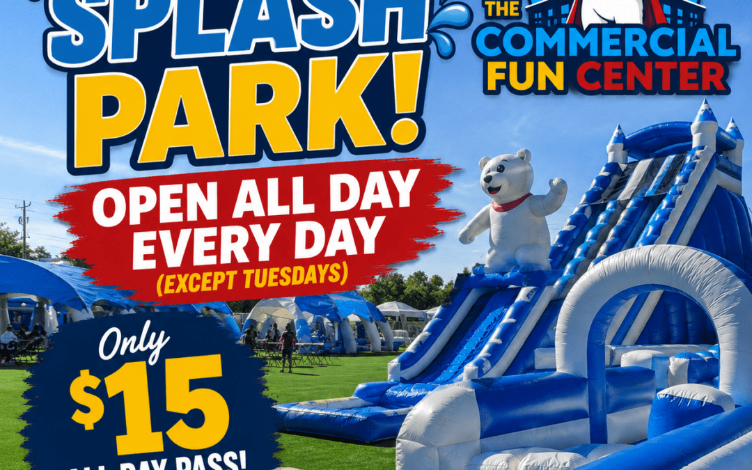 OPEN ALL SUMMER, ALL DAY!